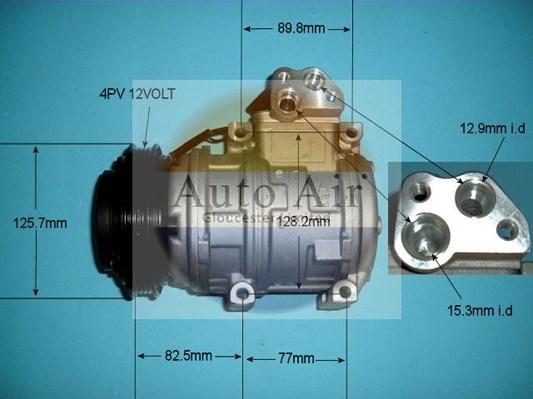 Auto Air Gloucester 14-1445 - Compressore, Climatizzatore autozon.pro