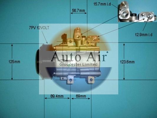 Auto Air Gloucester 14-1441 - Compressore, Climatizzatore autozon.pro