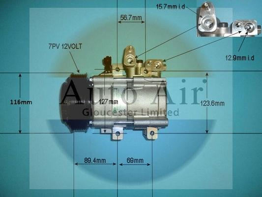 Auto Air Gloucester 14-1441 - Compressore, Climatizzatore autozon.pro