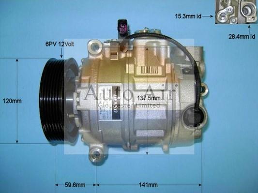 Auto Air Gloucester 14-1456 - Compressore, Climatizzatore autozon.pro