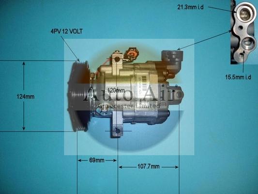 Auto Air Gloucester 14-1451 - Compressore, Climatizzatore autozon.pro