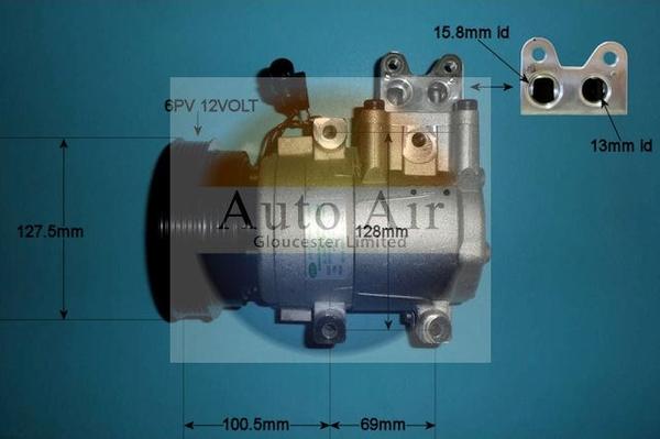 Auto Air Gloucester 14-1040 - Compressore, Climatizzatore autozon.pro