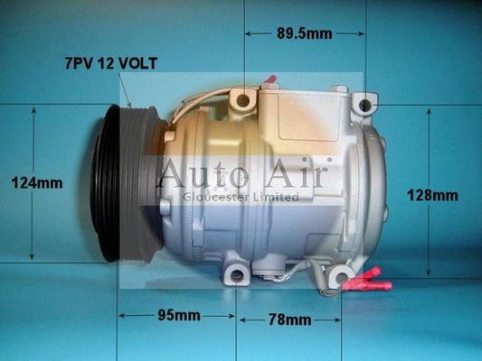 Auto Air Gloucester 14-1007R - Compressore, Climatizzatore autozon.pro