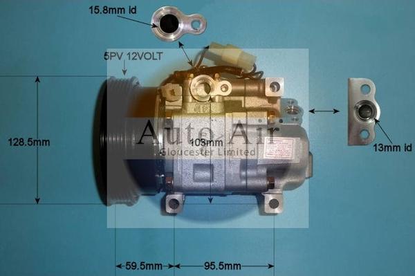 Auto Air Gloucester 14-1019 - Compressore, Climatizzatore autozon.pro