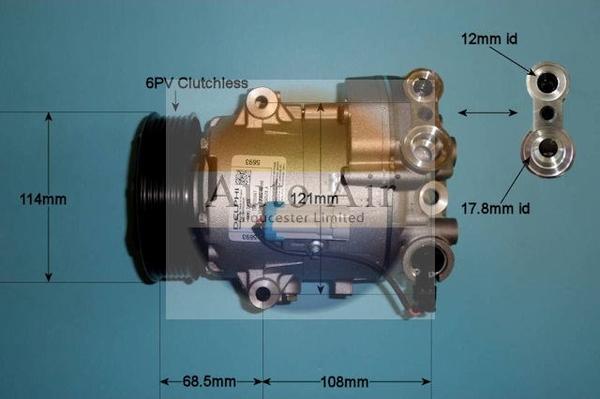 Auto Air Gloucester 14-1016 - Compressore, Climatizzatore autozon.pro