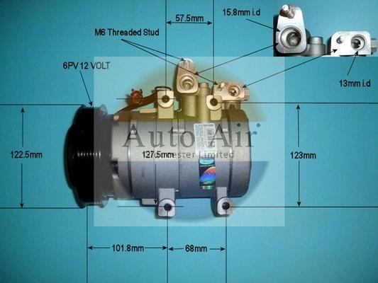 Auto Air Gloucester 14-1026P - Compressore, Climatizzatore autozon.pro