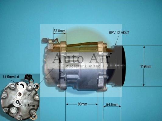 Auto Air Gloucester 14-1100P - Compressore, Climatizzatore autozon.pro