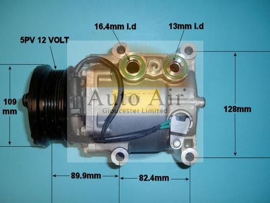 Auto Air Gloucester 14-1181 - Compressore, Climatizzatore autozon.pro