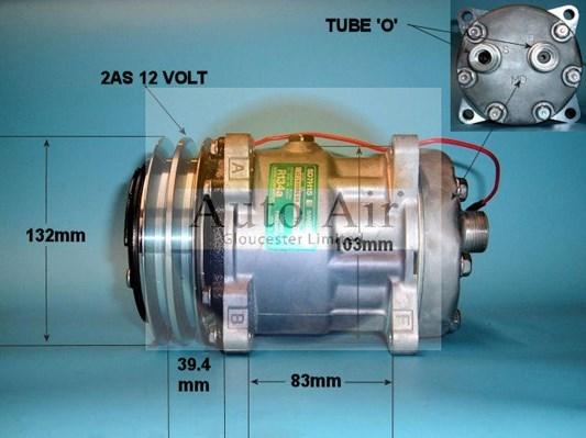 Auto Air Gloucester 14-1188 - Compressore, Climatizzatore autozon.pro