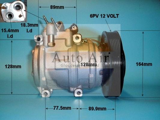 Auto Air Gloucester 14-1183 - Compressore, Climatizzatore autozon.pro