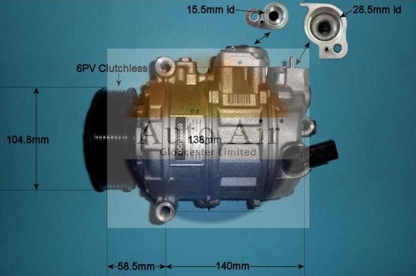 Auto Air Gloucester 14-1126 - Compressore, Climatizzatore autozon.pro