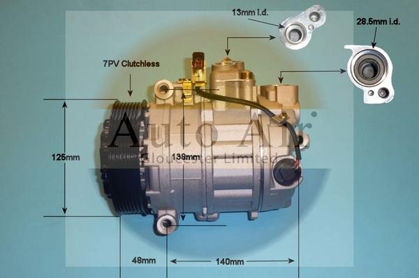 Auto Air Gloucester 14-1123P - Compressore, Climatizzatore autozon.pro