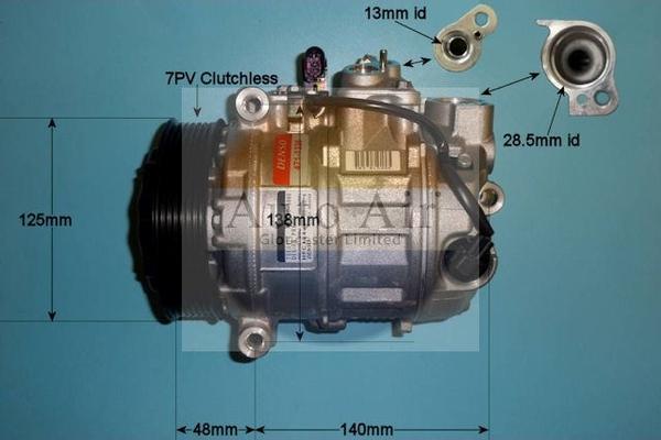 Auto Air Gloucester 14-1123 - Compressore, Climatizzatore autozon.pro