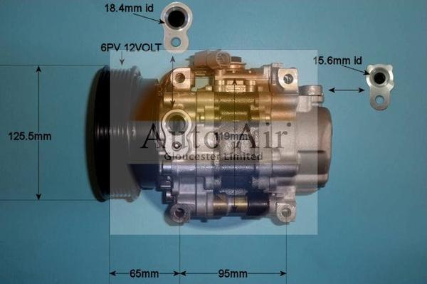 Auto Air Gloucester 14-1171 - Compressore, Climatizzatore autozon.pro