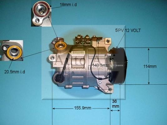 Auto Air Gloucester 14-1310 - Compressore, Climatizzatore autozon.pro