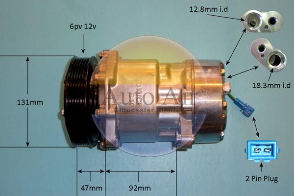 Auto Air Gloucester 14-1260P - Compressore, Climatizzatore autozon.pro