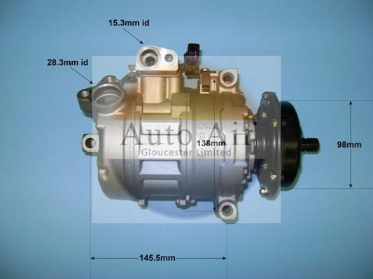 Auto Air Gloucester 14-1263P - Compressore, Climatizzatore autozon.pro