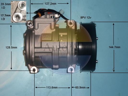 Auto Air Gloucester 14-1262P - Compressore, Climatizzatore autozon.pro