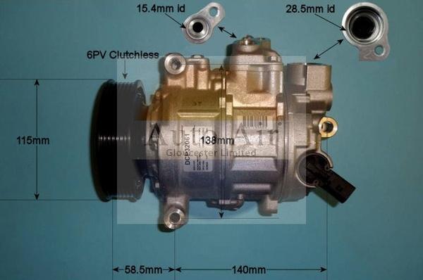 Auto Air Gloucester 14-1275 - Compressore, Climatizzatore autozon.pro