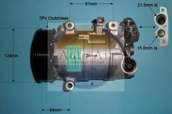 Auto Air Gloucester 14-1273P - Compressore, Climatizzatore autozon.pro