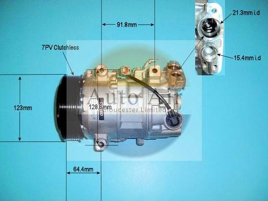 Auto Air Gloucester 14-1273 - Compressore, Climatizzatore autozon.pro