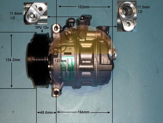 Auto Air Gloucester 14-1775 - Compressore, Climatizzatore autozon.pro