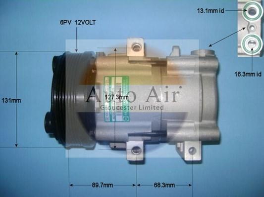 Auto Air Gloucester 14-8145P - Compressore, Climatizzatore autozon.pro