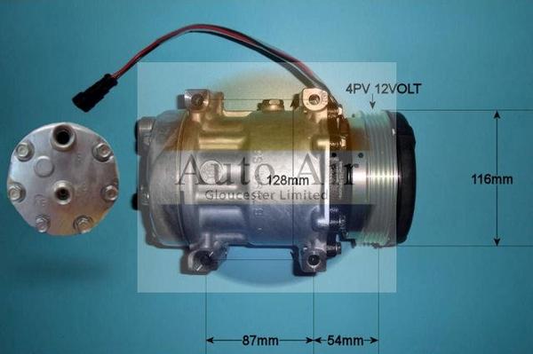 Auto Air Gloucester 14-8204 - Compressore, Climatizzatore autozon.pro