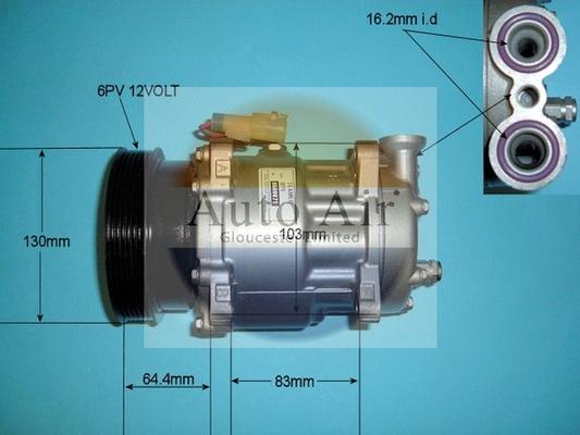 Auto Air Gloucester 14-3518R - Compressore, Climatizzatore autozon.pro