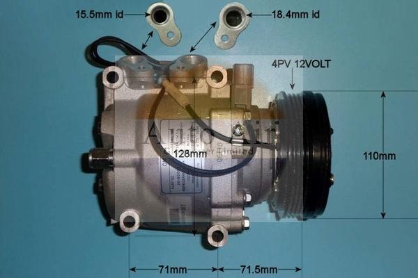 Auto Air Gloucester 14-3570P - Compressore, Climatizzatore autozon.pro