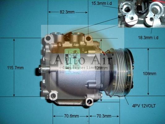 Auto Air Gloucester 14-3570 - Compressore, Climatizzatore autozon.pro