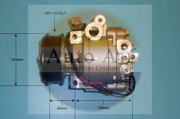 Auto Air Gloucester 14-2090P - Compressore, Climatizzatore autozon.pro