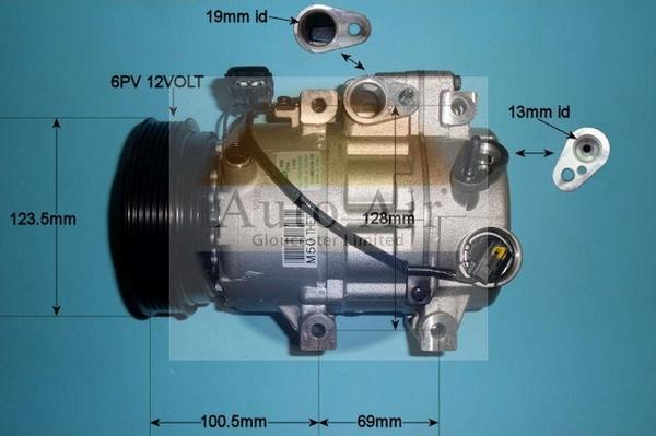 Auto Air Gloucester 14-2060 - Compressore, Climatizzatore autozon.pro