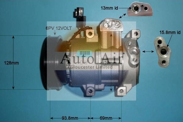 Auto Air Gloucester 14-2076 - Compressore, Climatizzatore autozon.pro