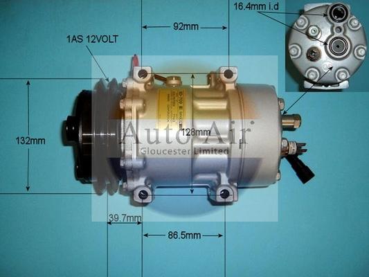 Auto Air Gloucester 14-7953 - Compressore, Climatizzatore autozon.pro