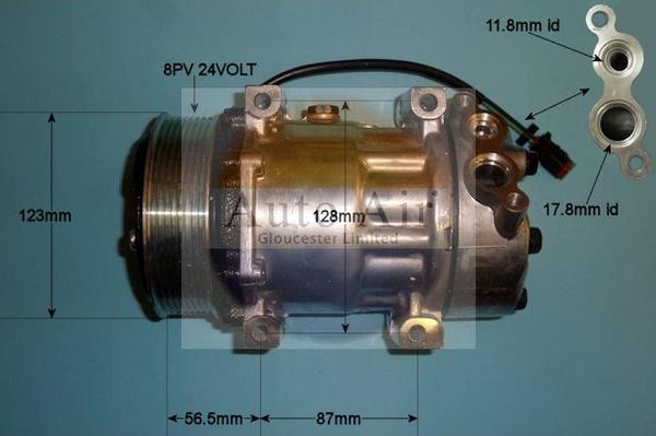 Auto Air Gloucester 14-7980 - Compressore, Climatizzatore autozon.pro