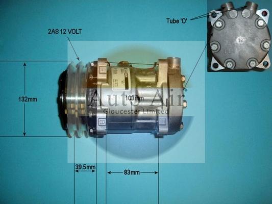 Auto Air Gloucester 14-7929 - Compressore, Climatizzatore autozon.pro