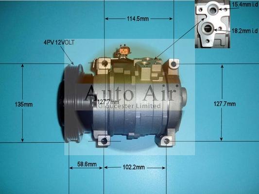 Auto Air Gloucester 14-7499P - Compressore, Climatizzatore autozon.pro