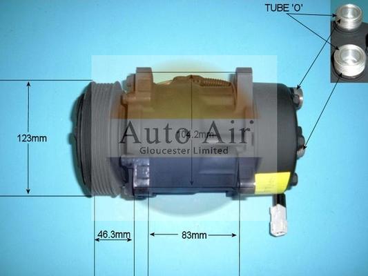 Auto Air Gloucester 14-7485R - Compressore, Climatizzatore autozon.pro