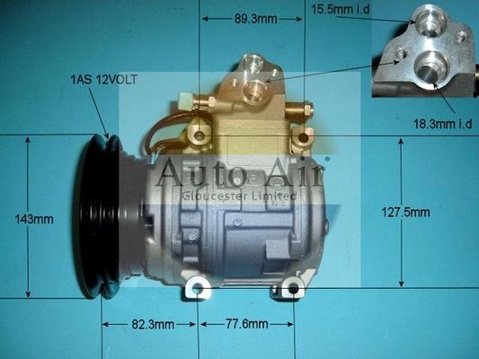 Auto Air Gloucester 14-7422 - Compressore, Climatizzatore autozon.pro