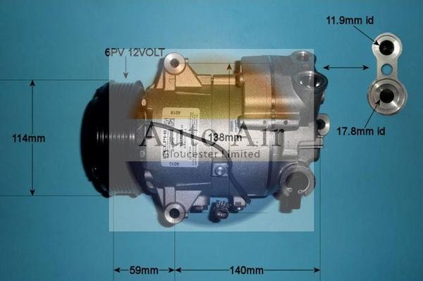 Auto Air Gloucester 14-7479 - Compressore, Climatizzatore autozon.pro