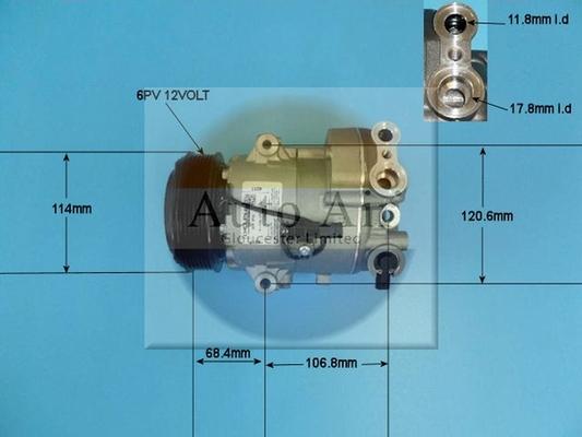 Auto Air Gloucester 14-7477 - Compressore, Climatizzatore autozon.pro