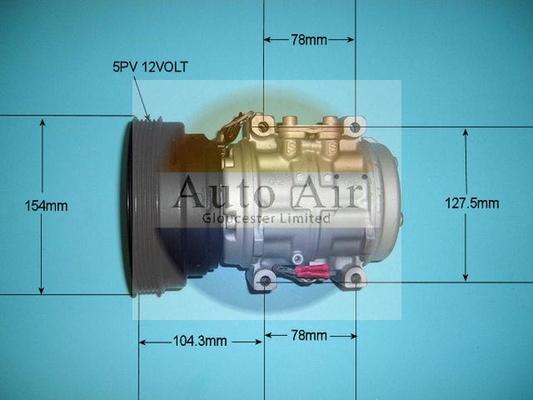 Auto Air Gloucester 14-7349R - Compressore, Climatizzatore autozon.pro