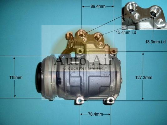 Auto Air Gloucester 14-7704 - Compressore, Climatizzatore autozon.pro