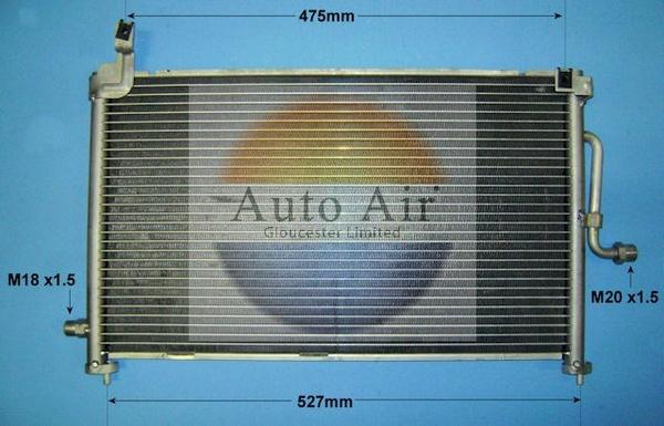 Auto Air Gloucester 16-9999 - Condensatore, Climatizzatore autozon.pro