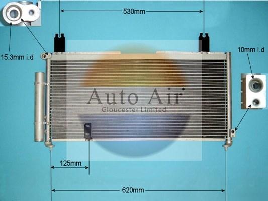 Auto Air Gloucester 16-9920 - Condensatore, Climatizzatore autozon.pro