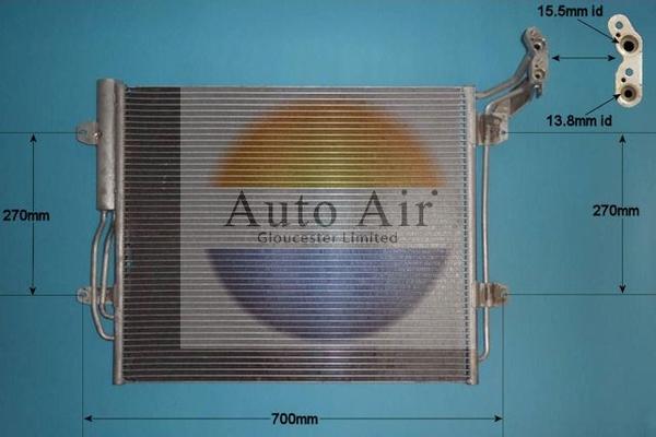 Auto Air Gloucester 16-9977 - Condensatore, Climatizzatore autozon.pro