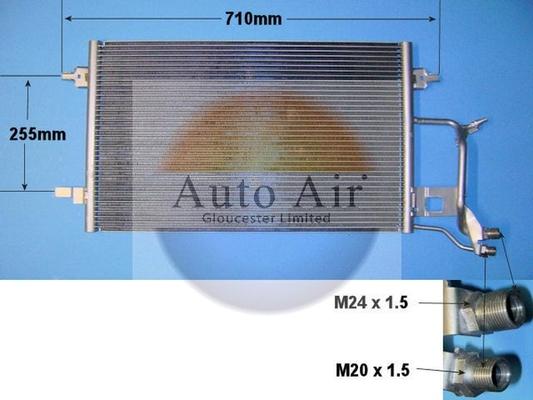 Auto Air Gloucester 16-9564 - Condensatore, Climatizzatore autozon.pro