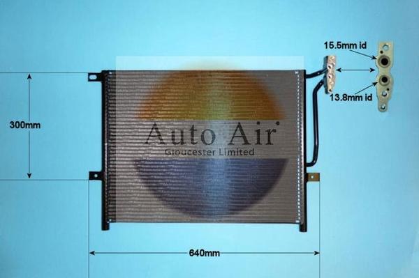 Auto Air Gloucester 16-9660 - Condensatore, Climatizzatore autozon.pro