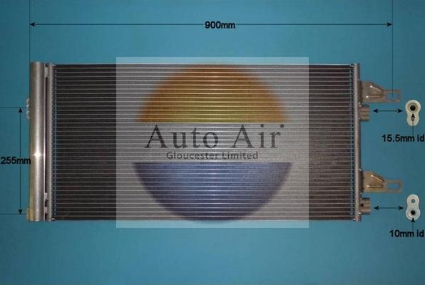 Auto Air Gloucester 16-9802 - Condensatore, Climatizzatore autozon.pro